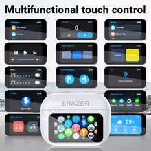 Erazer - True Wireless Earphones W/Touchscreen - SkyWaves